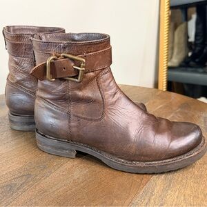 Frye Veronica Strap Short Boots